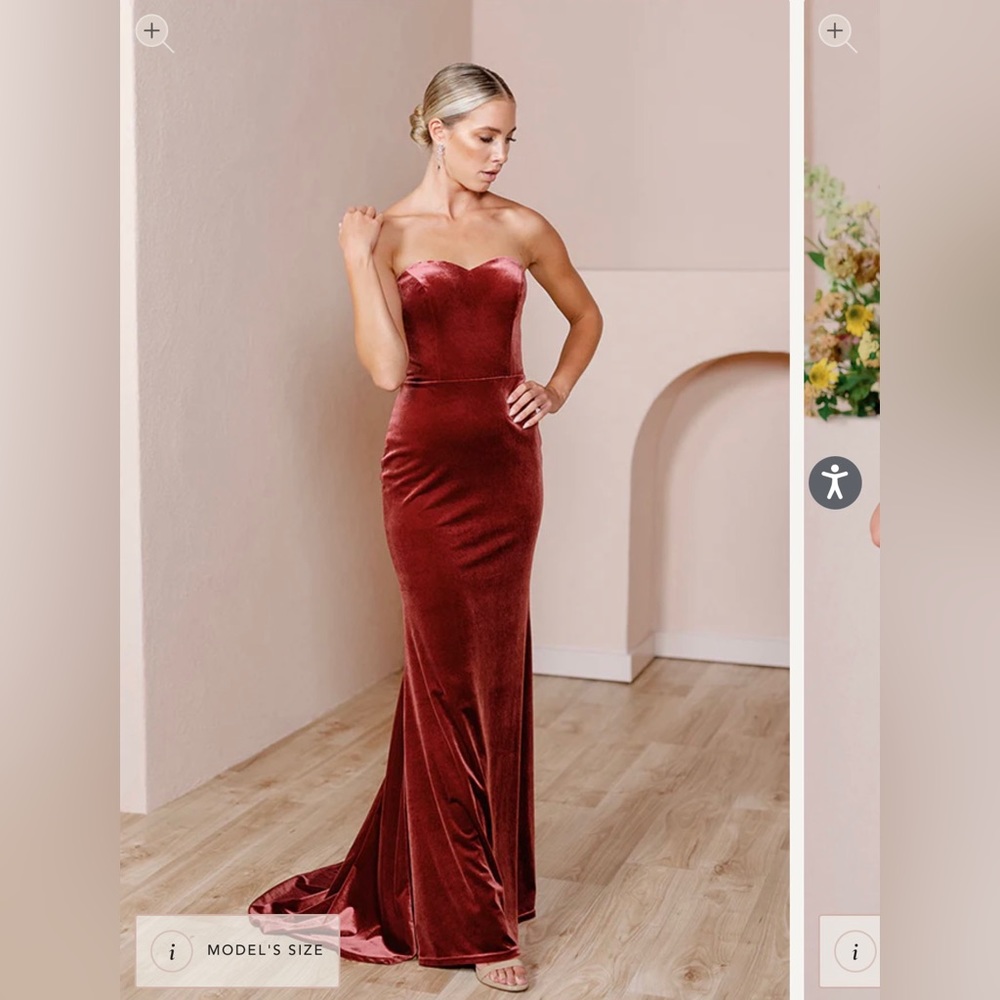 Revelry Quinn Velvet Dress in Romantic Rose